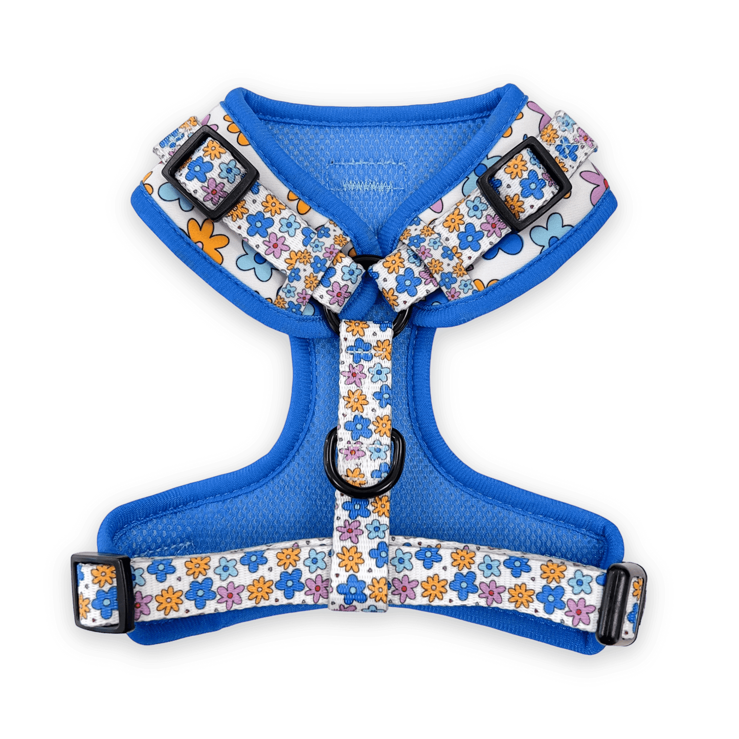 Pawsome Paws Boutique Harness Flower Bomb - No Pull Adjustable Dog Harness
