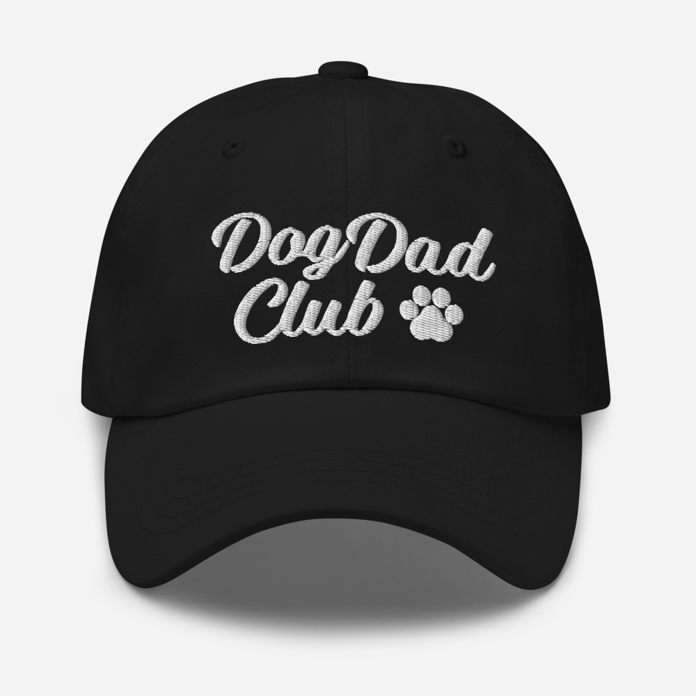 Zelda & Harley Apparel & Accessories Dog Dad Club Hat - Black