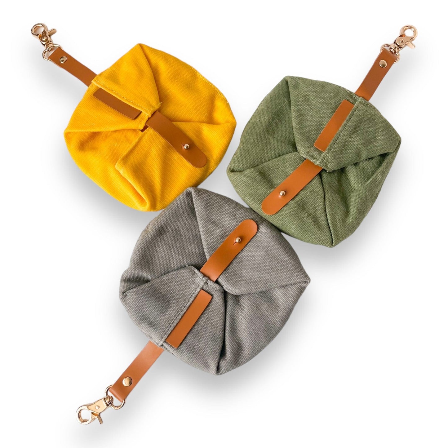 Zelda & Harley Water Bowl Canvas Foldable Water Bowl