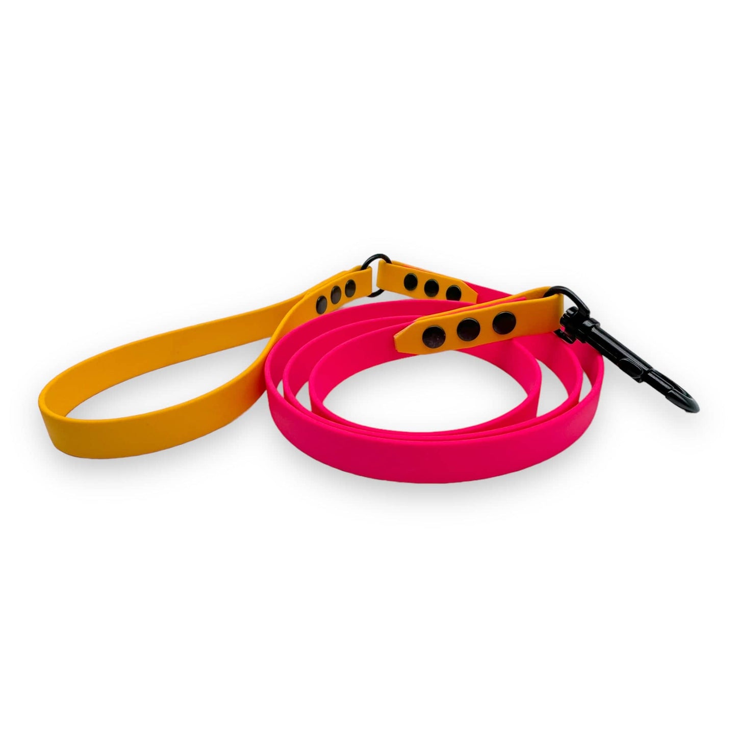 Zelda & Harley Waterproof Leash Waterproof Leash - Pink and Yellow