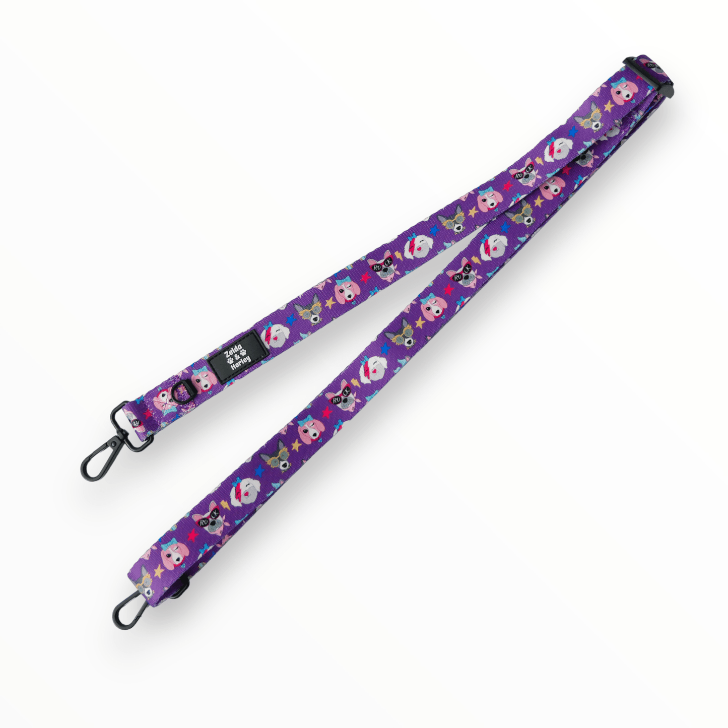Zelda & Harley Dog Mom Bag Extra Strap - Muttallica