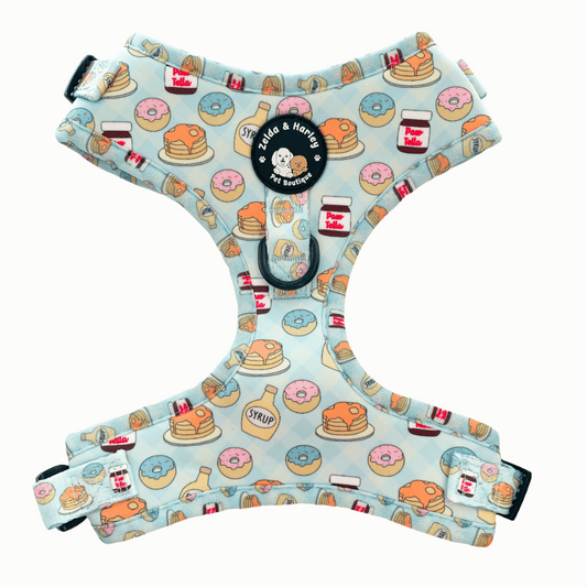 Zelda & Harley Harness Barking Brunch - No Pull Adjustable Dog Harness