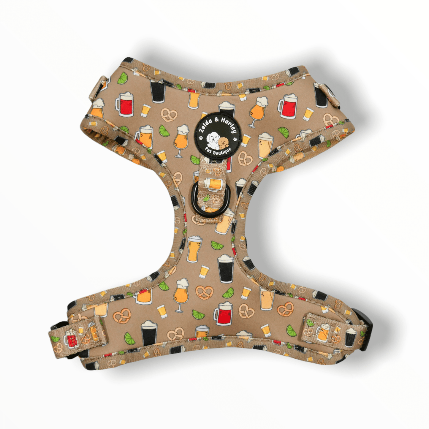 Zelda & Harley Harness Puptober Fest - No Pull Adjustable Dog Harness