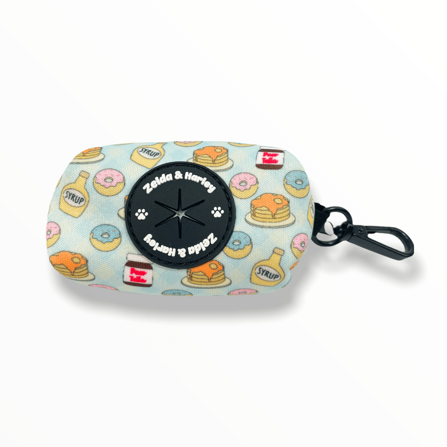 Zelda & Harley Poop Bag Holder Barking Brunch Waste Bag Holder