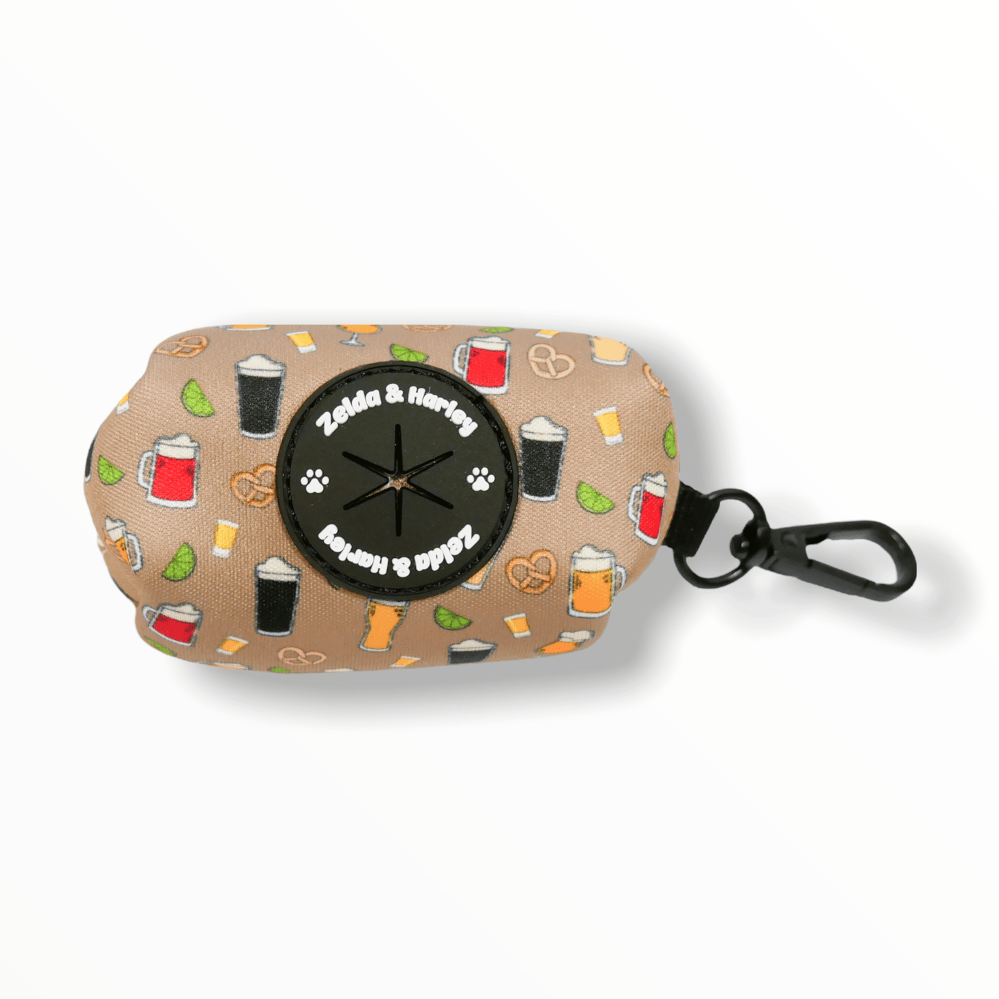 Zelda & Harley Poop Bag Holder Puptober Fest Waste Bag Holder