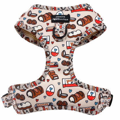 Pawsome Paws Boutique Harness Chocoholic - No Pull Adjustable Dog Harness
