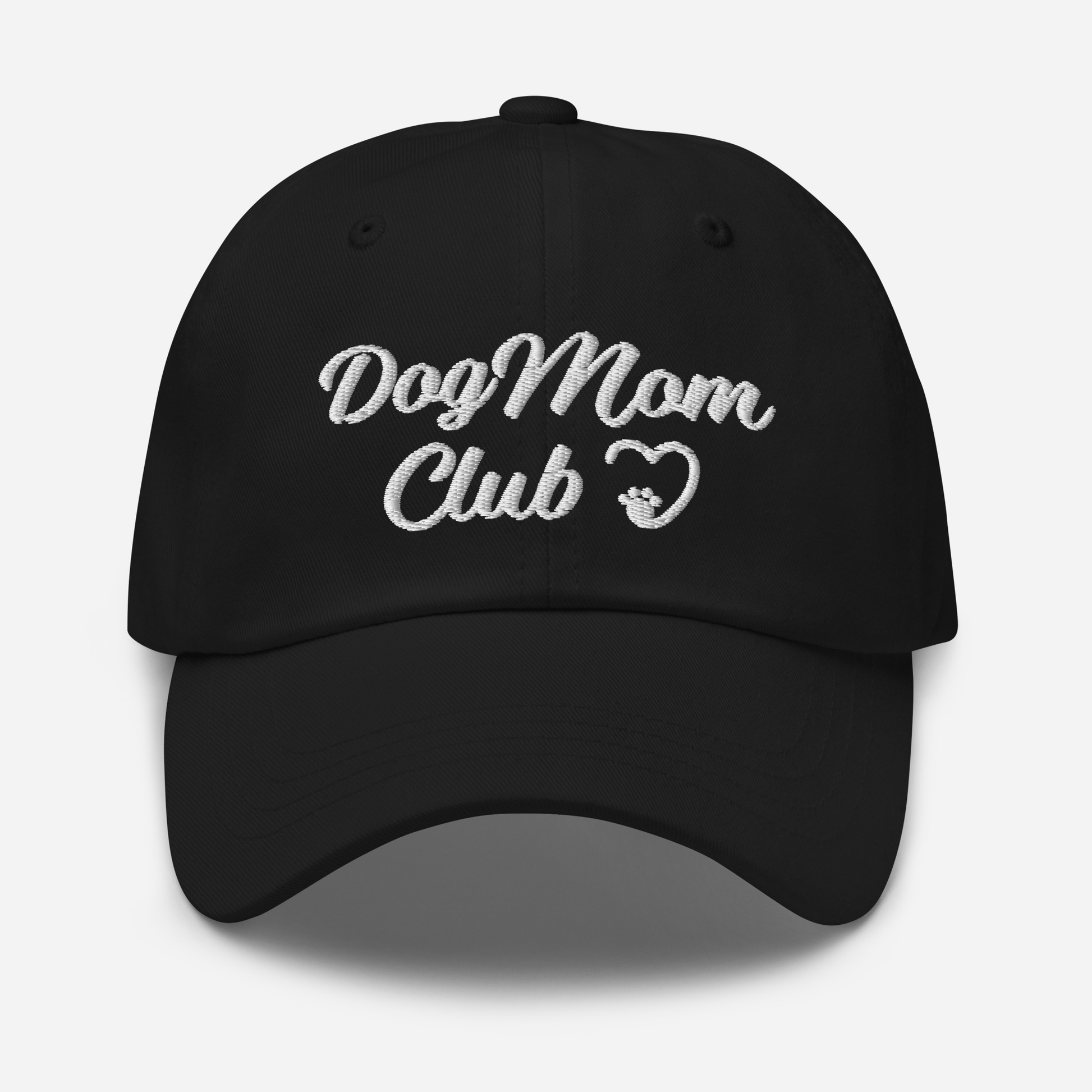 Zelda & Harley Apparel & Accessories Dog Mom Club Hat - Black