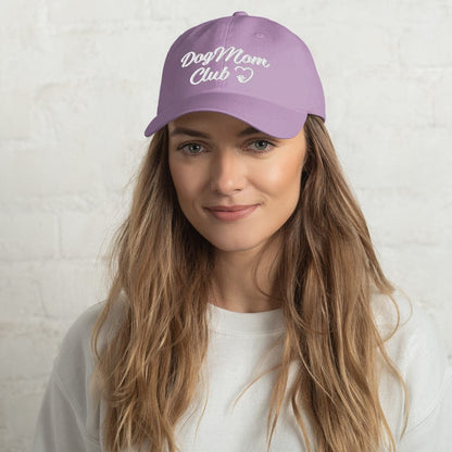 Zelda & Harley Apparel & Accessories Dog Mom Club Hat - Lilac