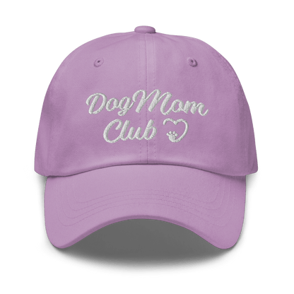 Zelda & Harley Apparel & Accessories Dog Mom Club Hat - Lilac