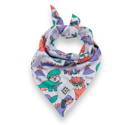 Zelda & Harley Bandanas Doggosaurus Rex Bandana