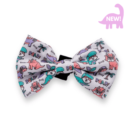 Zelda & Harley Bow Doggosaurus Rex Bow Tie