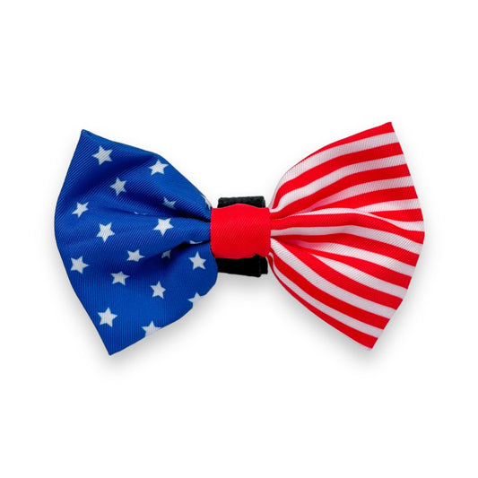 Zelda & Harley Bow Stars & Stripes Bow Tie