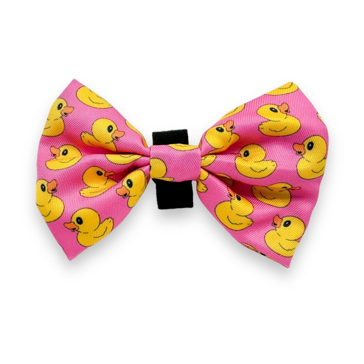 Zelda & Harley Collar Rubber Duckie Collar & Free Bow Tie - Pink