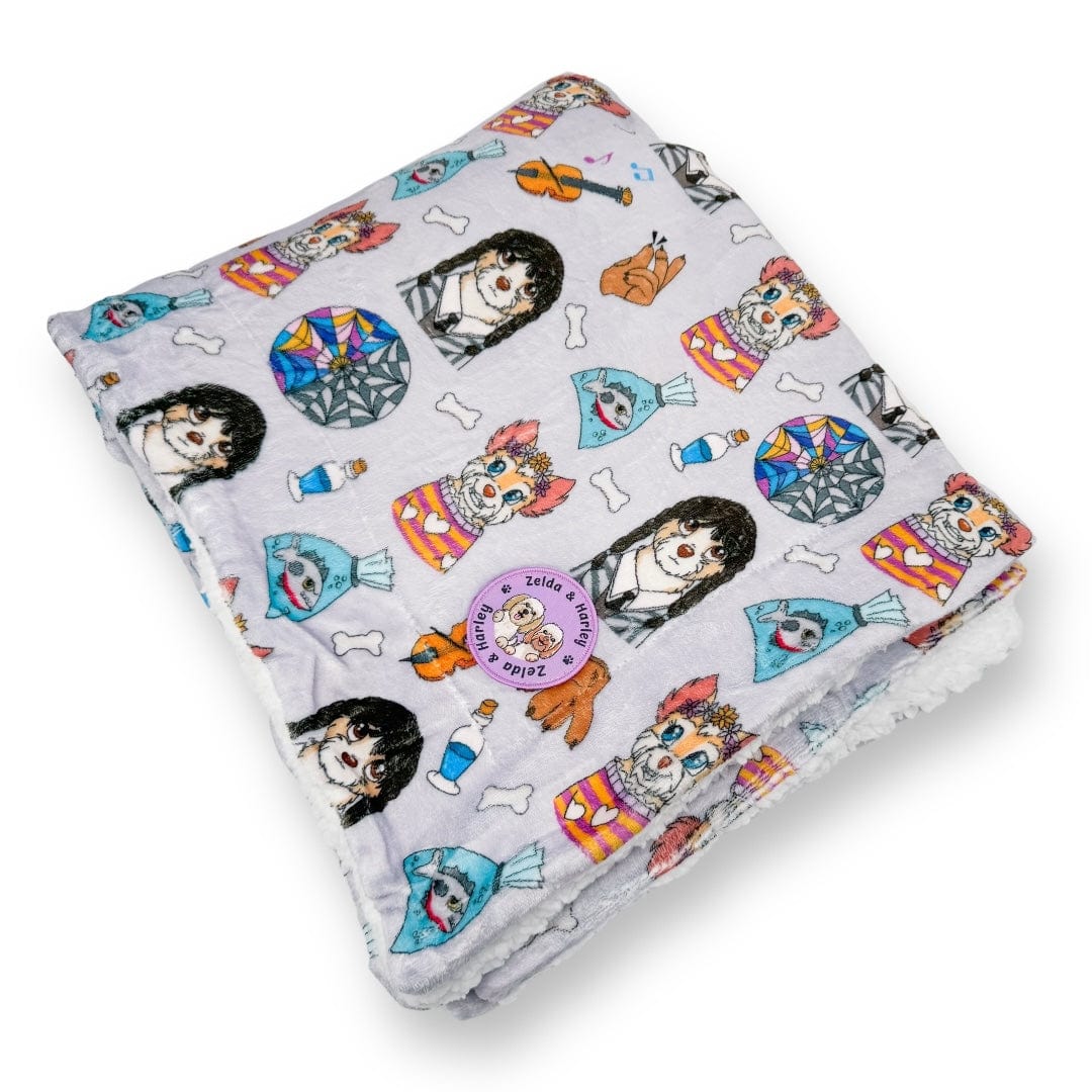 Zelda & Harley Dog Blanket Woofsday Dog Blanket
