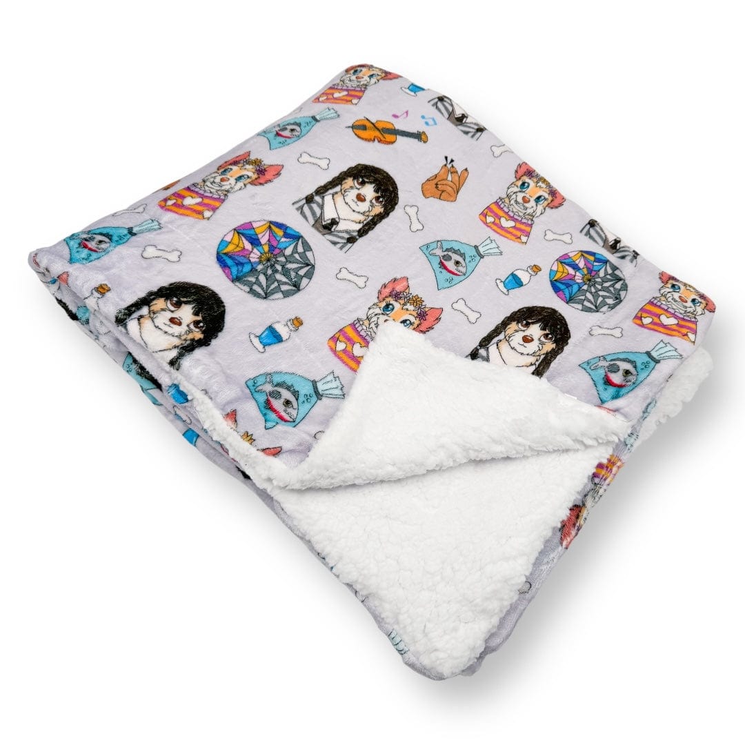 Zelda & Harley Dog Blanket Woofsday Dog Blanket