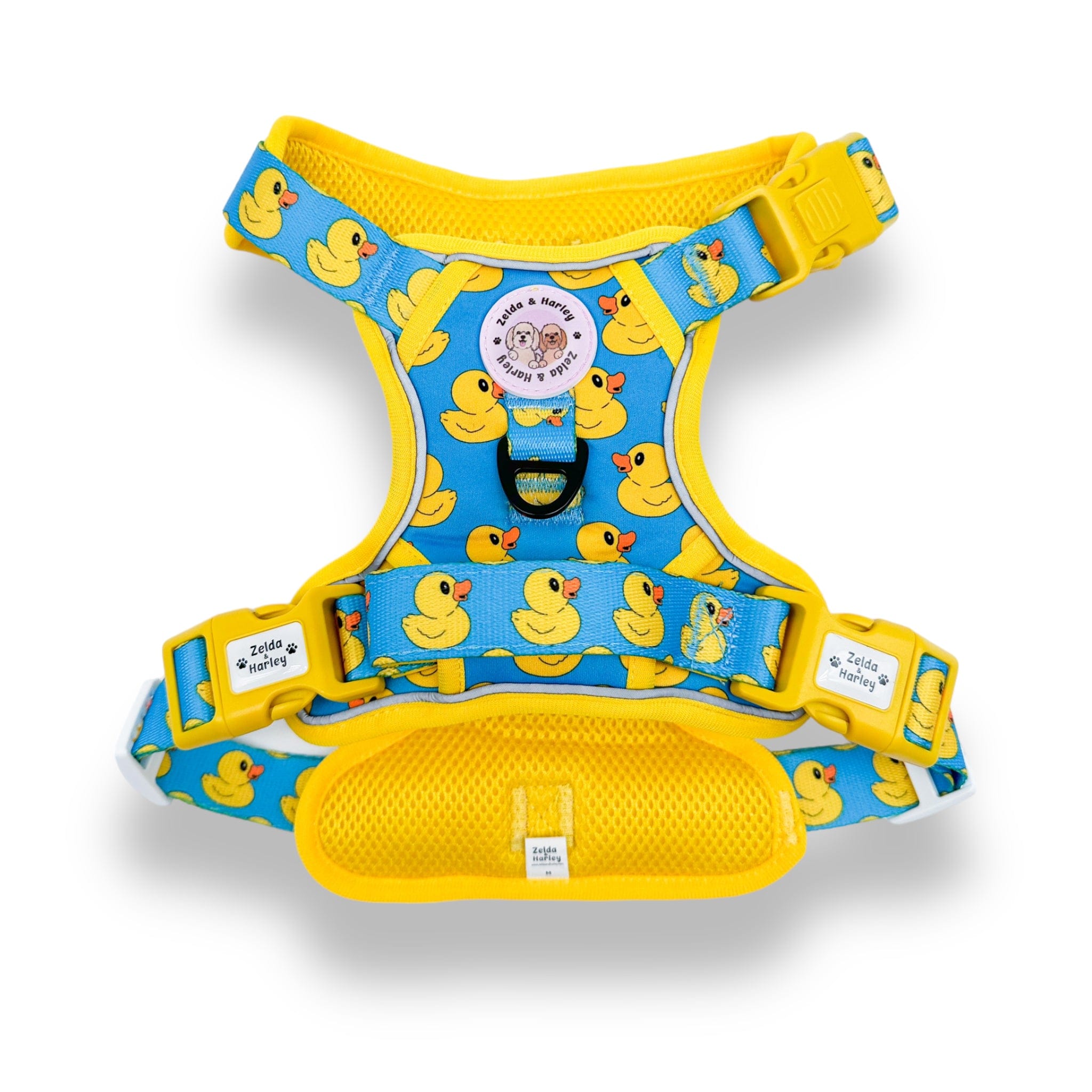 Rubber Duckie Blue Adventure No Pull Harness The Dog Mom Store.