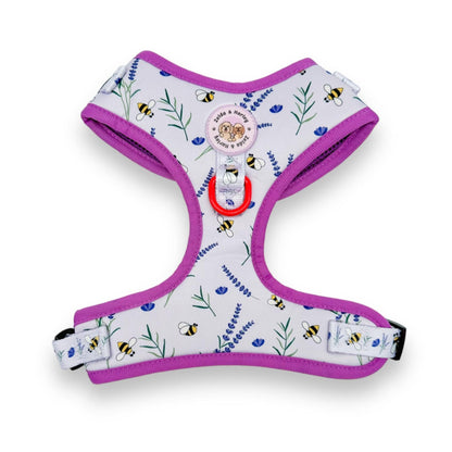 Zelda & Harley Harness Sweet as Can Bee - No Pull Adjustable Dog Harness