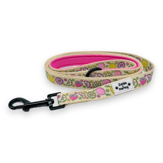 Zelda & Harley Lead Pink Lemonade Leash