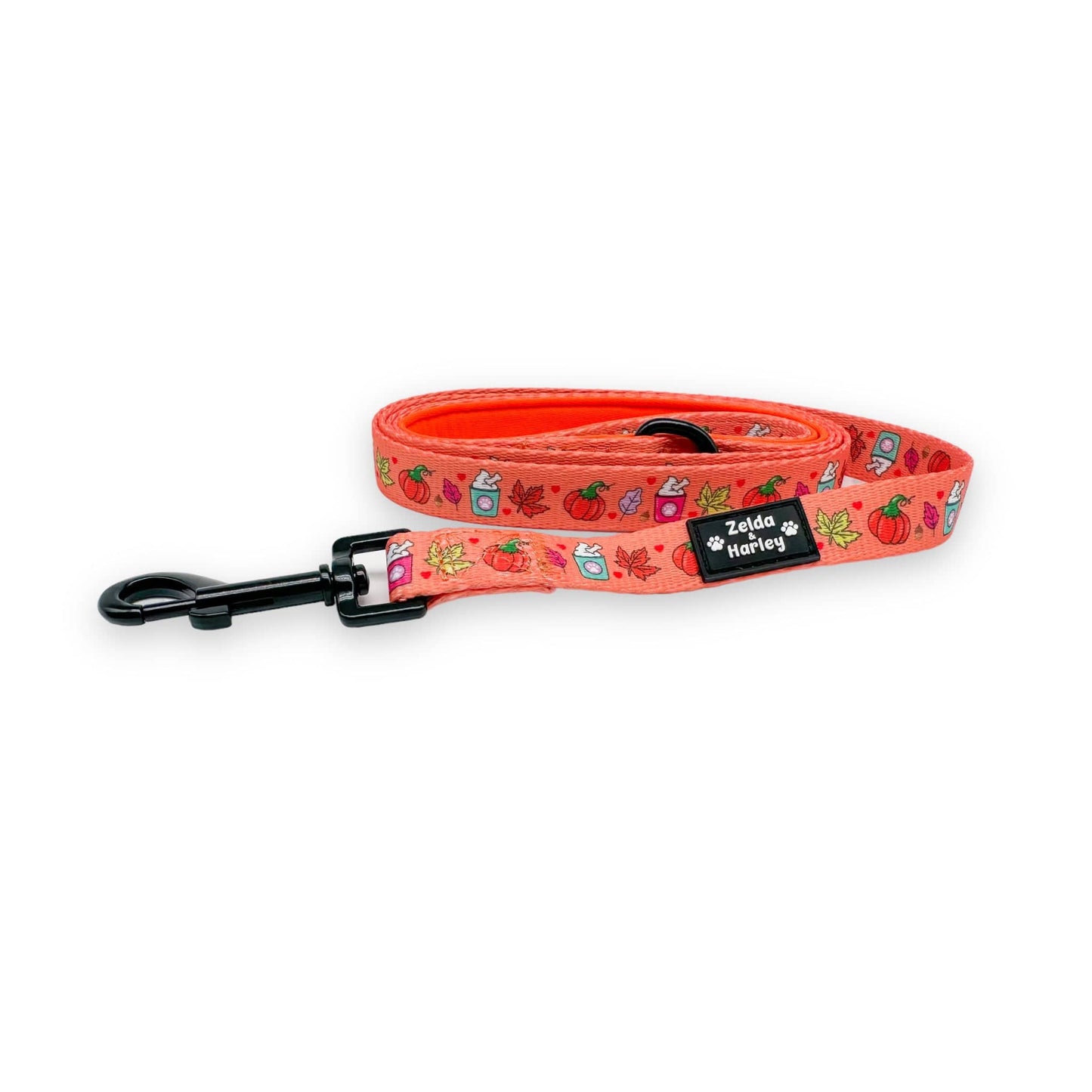 Zelda & Harley Lead Pupkin Spice Leash