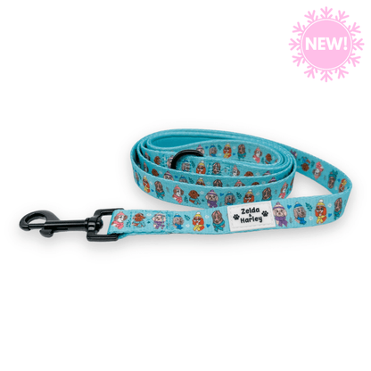 Zelda & Harley Lead Snow Pawtrol Leash