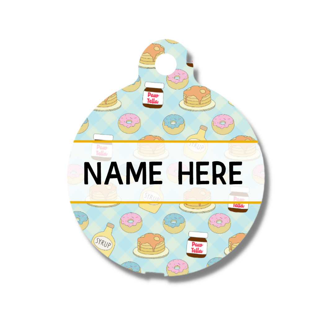 Zelda & Harley Pet ID Tags Barking Brunch ID Tag