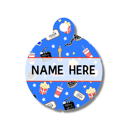 Zelda & Harley Pet ID Tags Howl-lywood ID Tag