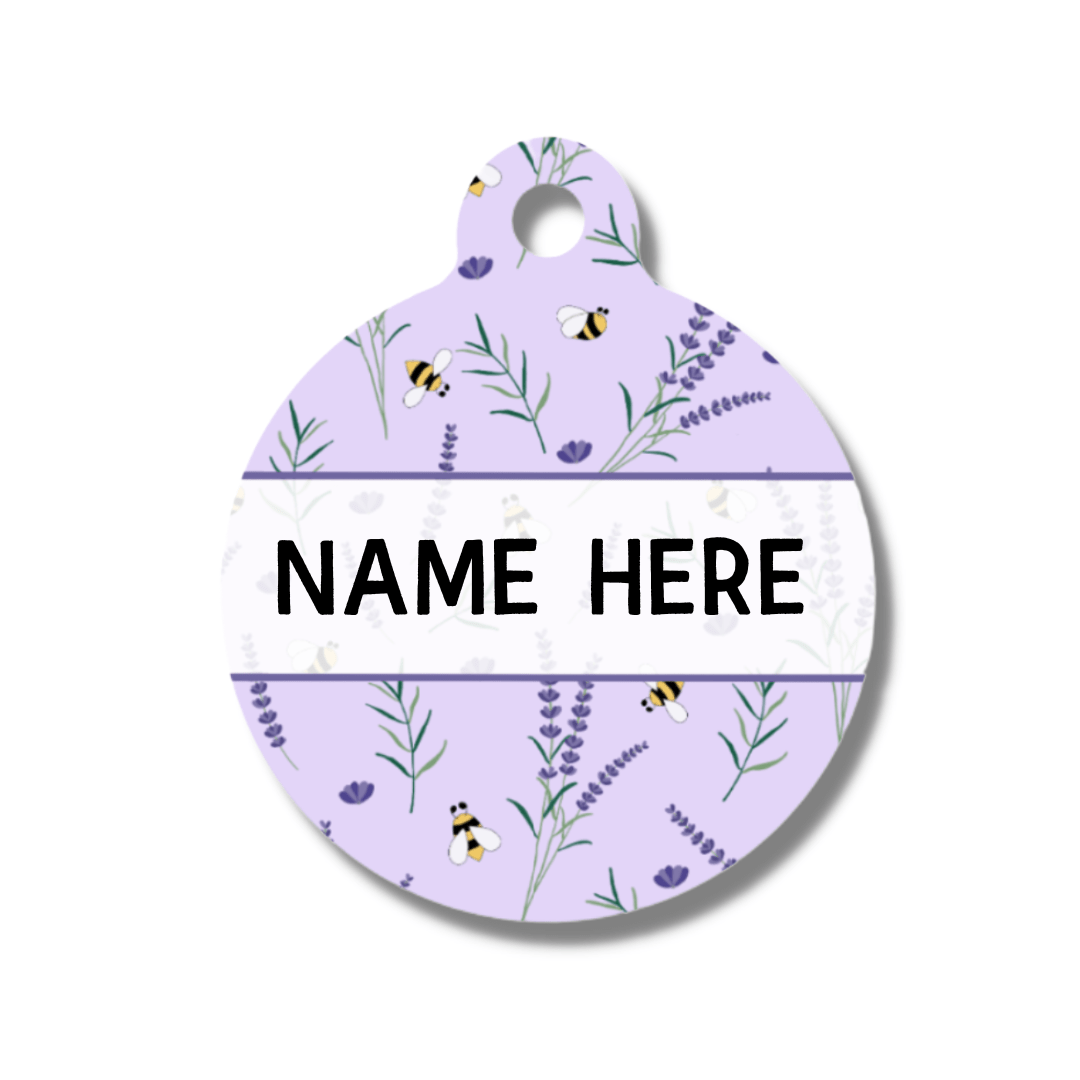 Zelda & Harley Pet ID Tags Sweet as Can Bee ID Tag