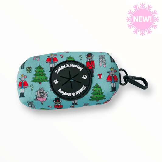 Zelda & Harley Poop Bag Holder The Muttcracker Waste Bag Holder