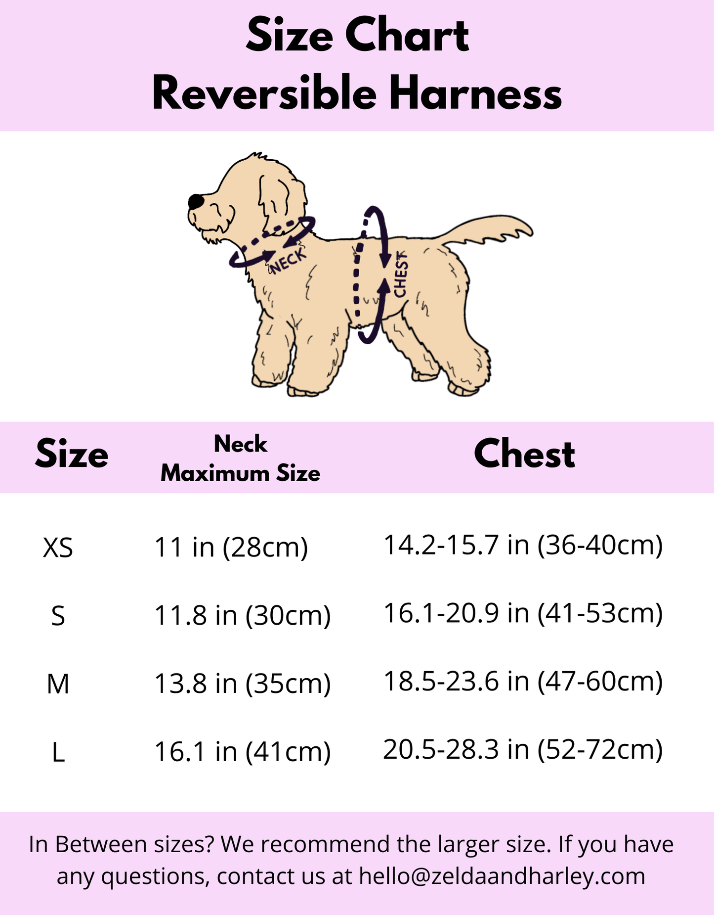 Zelda & Harley Reversible Harness Stars & Stripes - Reversible Dog Harness