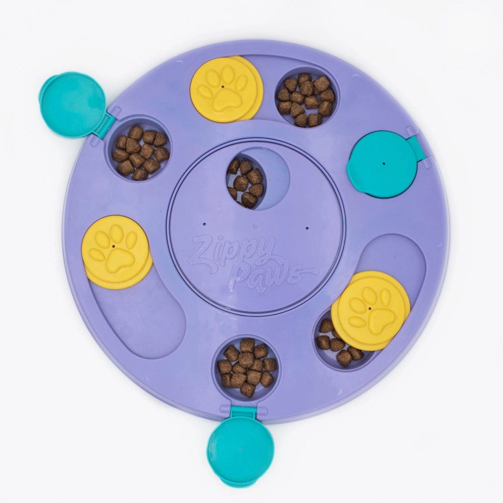 Zippy Paws Animals & Pet Supplies SmartyPaws Puzzler - Purple - Dog Toy