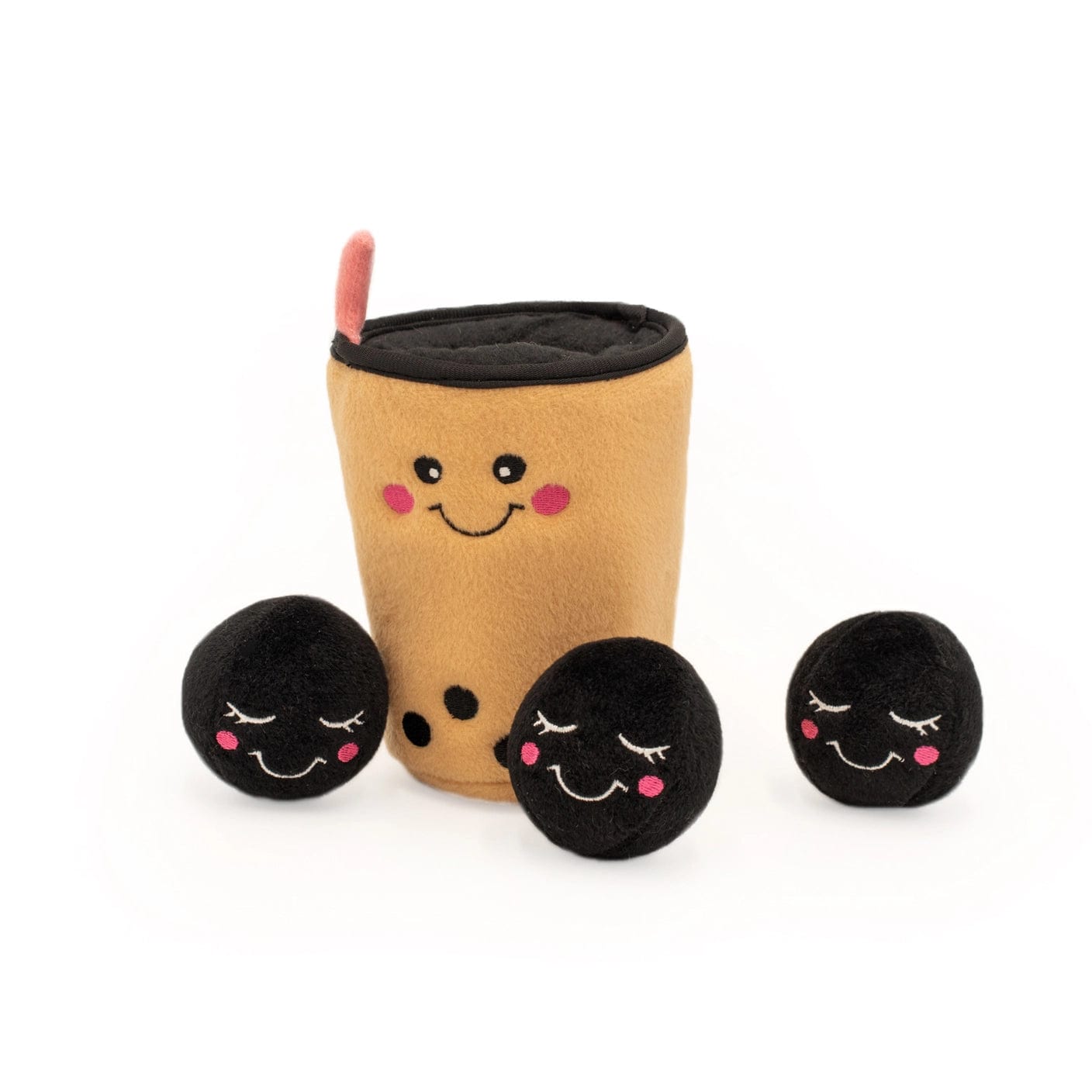 Zippy Paws Animals & Pet Supplies Zippy Burrow® - Boba Milk Tea