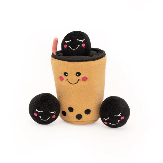 Zippy Paws Animals & Pet Supplies Zippy Burrow® - Boba Milk Tea