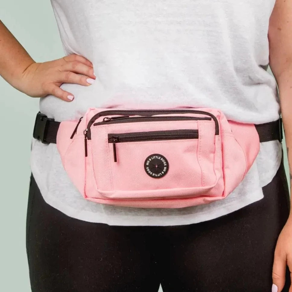 Big and Little Dogs Regular ON-THE-GO BUMBAG - Pink