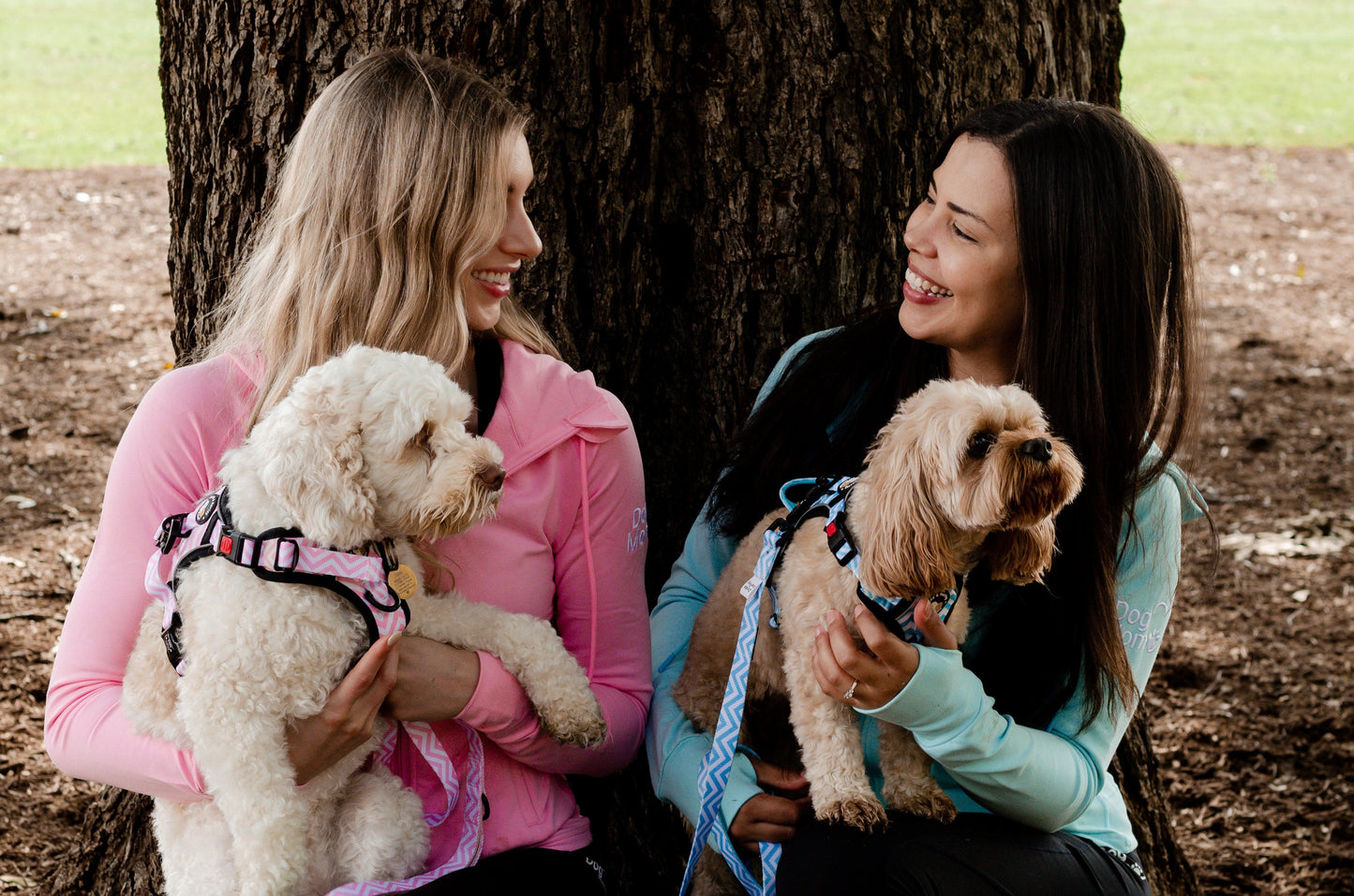 Zelda & Harley Apparel & Accessories Dog Mom Adventures Full Zip Hooded Jacket - Pink