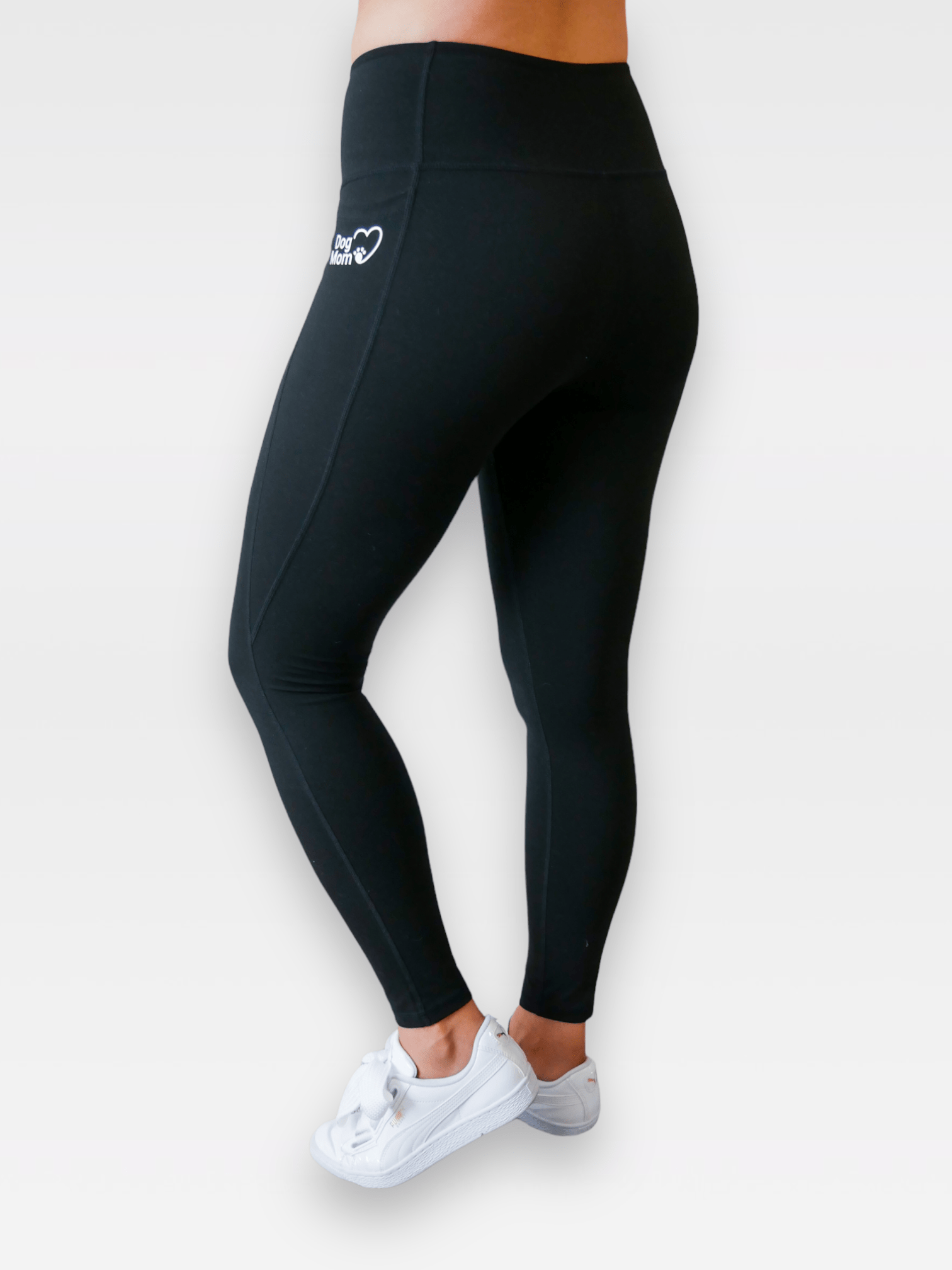 Dog Mom Everyday Leggings Black