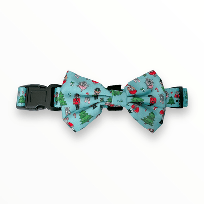 Zelda & Harley Collar The Muttcracker Dog Collar & Free Bow Tie