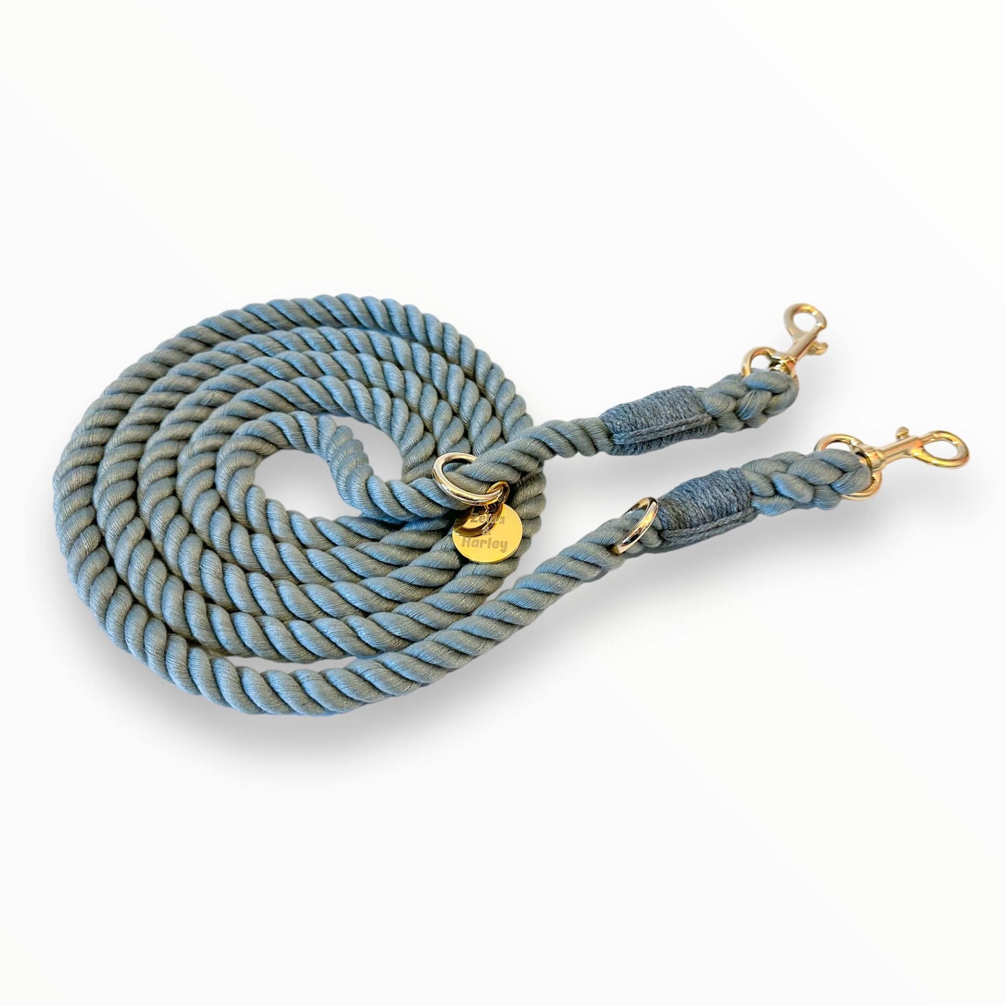 Hands Free Rope Leash - Grey – The Dog Mom Store.