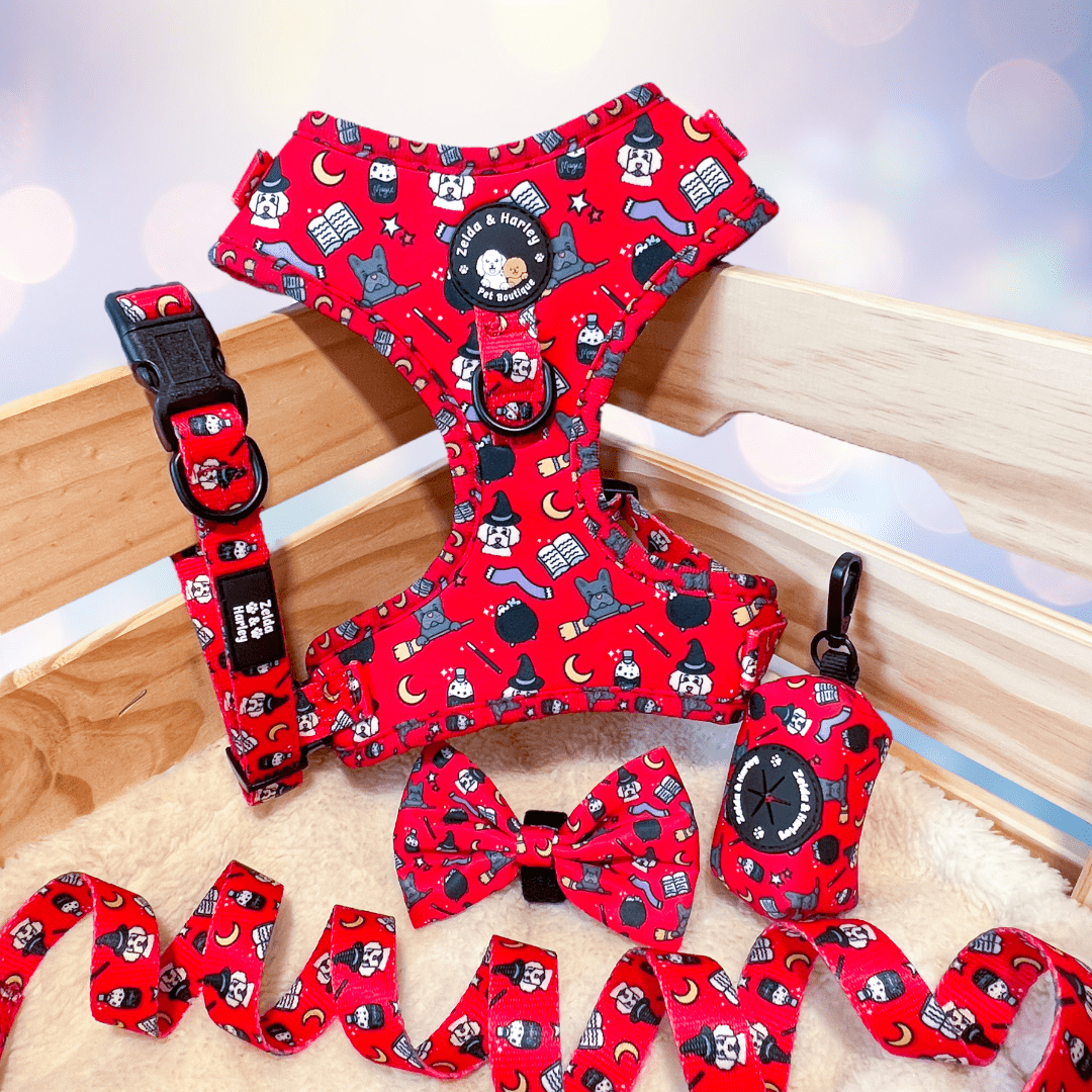 Zelda & Harley Harness XXS Hairy Pawter - No Pull Adjustable Dog Harness