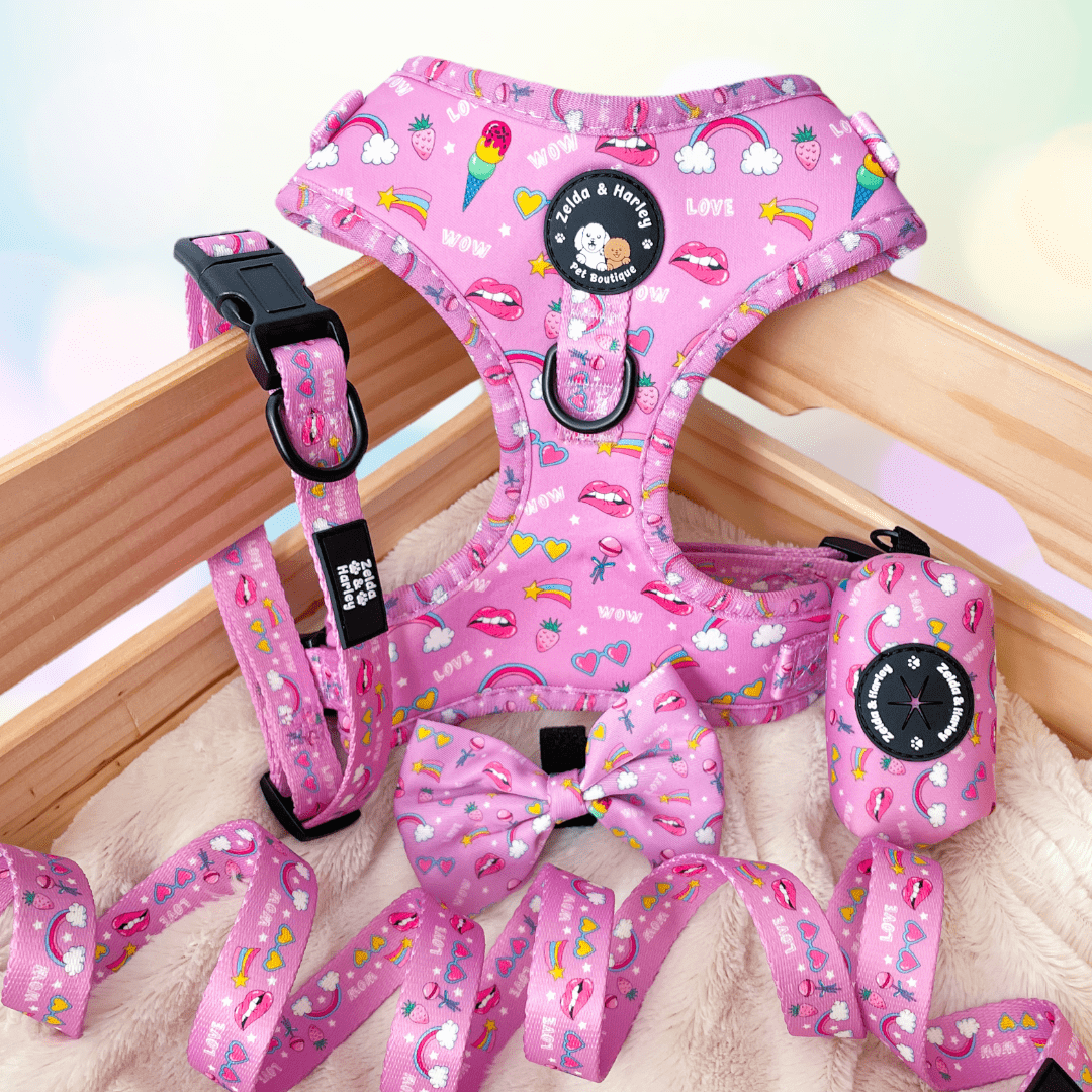 Dog harness girl hot sale