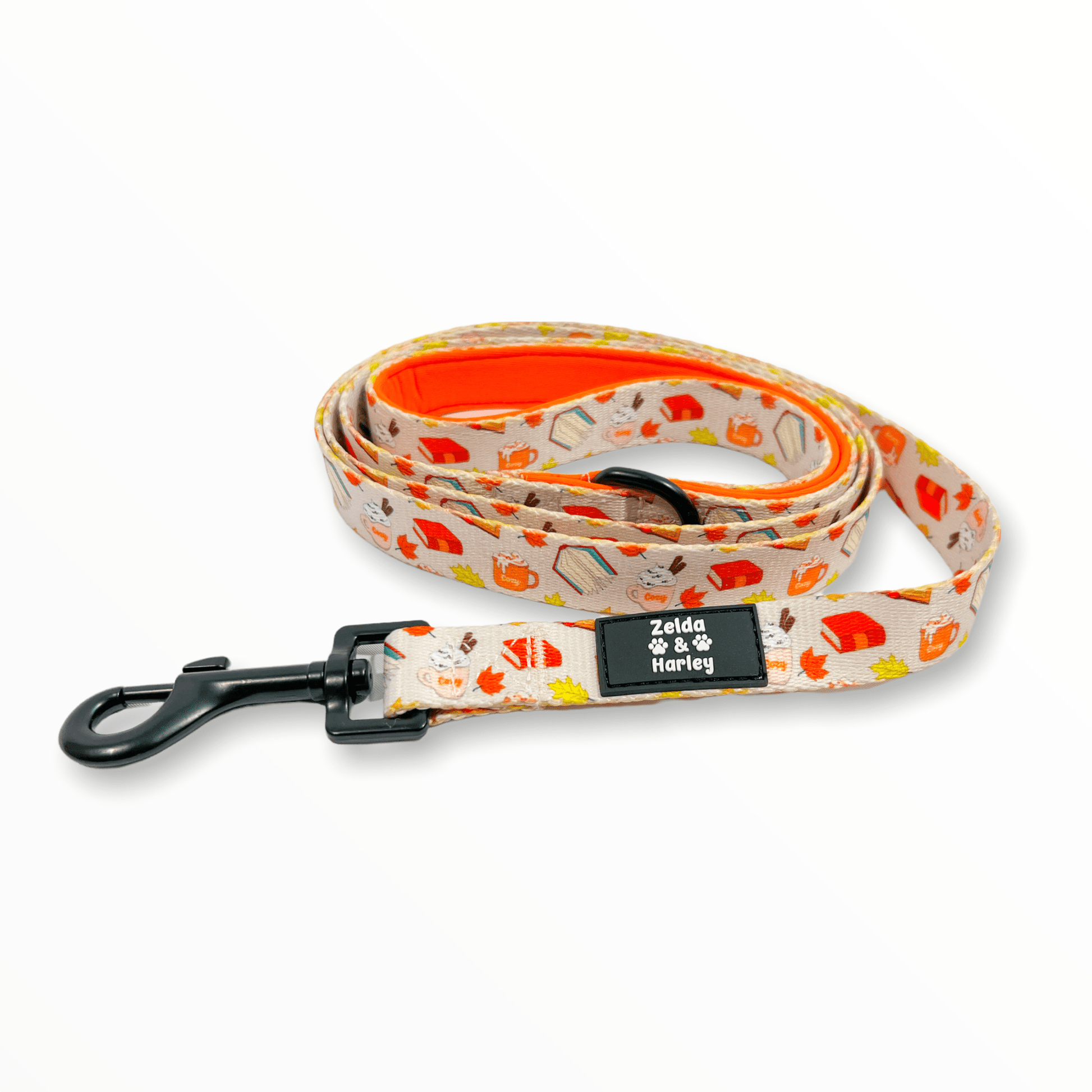 Zelda & Harley Lead Pawtumn Paws Leash