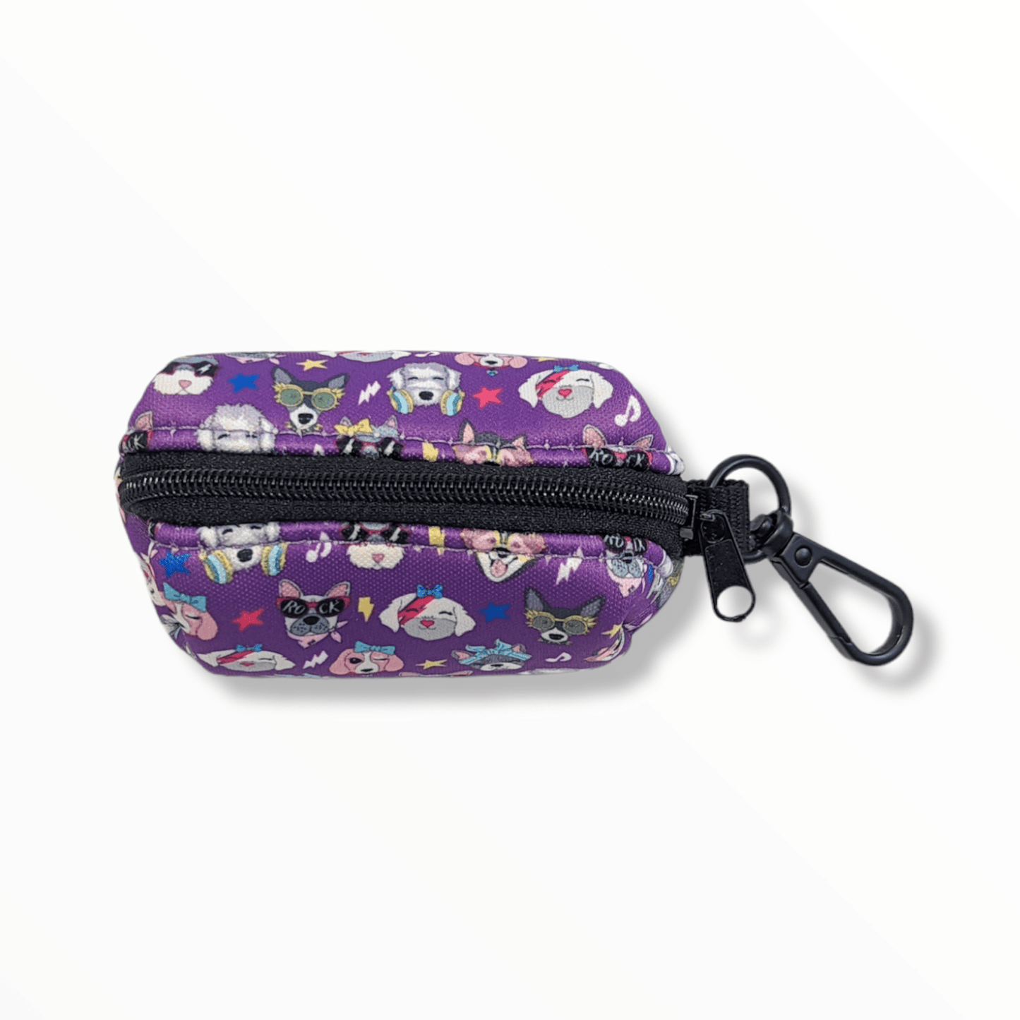 Zelda & Harley Poop Bag Holder Muttallica Waste Bag Holder