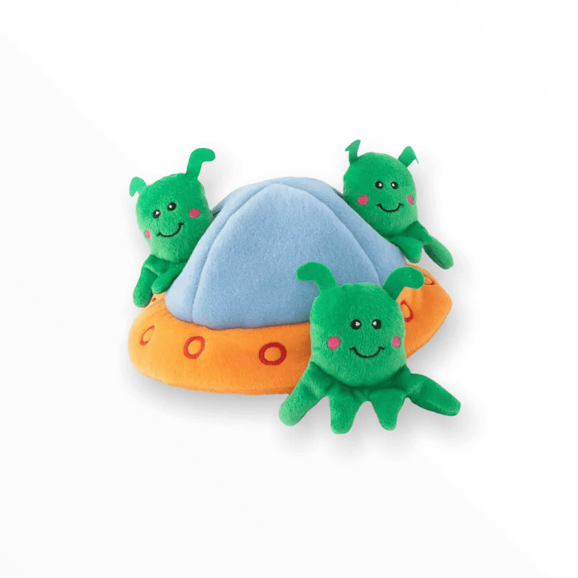 Zippy Paws Animals & Pet Supplies Zippy Burrow - Aliens in UFO
