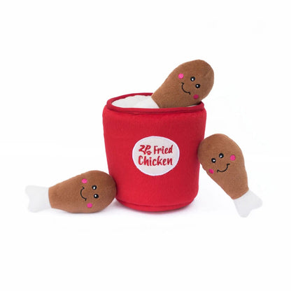 Zippy Paws Animals & Pet Supplies Zippy Burrow - Bucket of Chicken